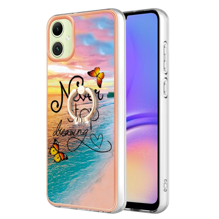 邊框A款IMD圖案TPU手機殼帶指環, For Samsung Galaxy A55 5G, For Samsung Galaxy A35 5G, For Samsung Galaxy A15 5G, For Samsung Galaxy A05, For Samsung Galaxy A05s, For Samsung Galaxy A25 5G, For Samsung Galaxy S23 FE 5G, For Samsung Galaxy A24 4G