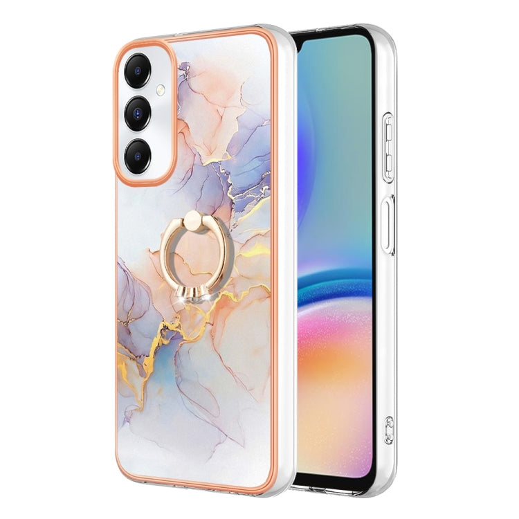 邊框A款IMD圖案TPU手機殼帶指環, For Samsung Galaxy A55 5G, For Samsung Galaxy A35 5G, For Samsung Galaxy A15 5G, For Samsung Galaxy A05, For Samsung Galaxy A05s, For Samsung Galaxy A25 5G, For Samsung Galaxy S23 FE 5G, For Samsung Galaxy A24 4G