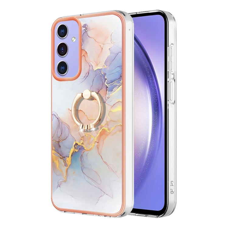 邊框A款IMD圖案TPU手機殼帶指環, For Samsung Galaxy A55 5G, For Samsung Galaxy A35 5G, For Samsung Galaxy A15 5G, For Samsung Galaxy A05, For Samsung Galaxy A05s, For Samsung Galaxy A25 5G, For Samsung Galaxy S23 FE 5G, For Samsung Galaxy A24 4G