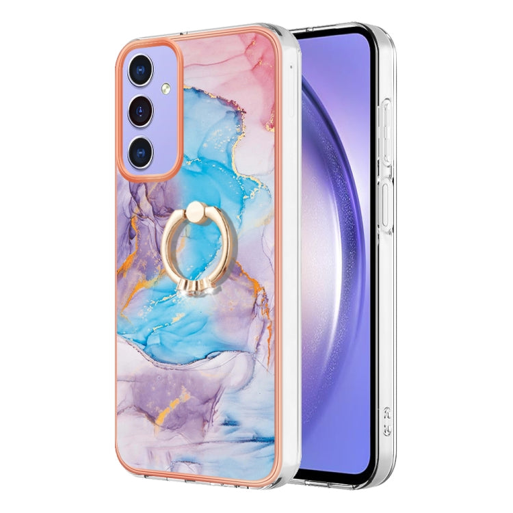 邊框A款IMD圖案TPU手機殼帶指環, For Samsung Galaxy A55 5G, For Samsung Galaxy A35 5G, For Samsung Galaxy A15 5G, For Samsung Galaxy A05, For Samsung Galaxy A05s, For Samsung Galaxy A25 5G, For Samsung Galaxy S23 FE 5G, For Samsung Galaxy A24 4G