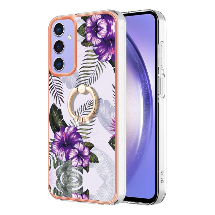 邊框A款IMD圖案TPU手機殼帶指環, For Samsung Galaxy A55 5G, For Samsung Galaxy A35 5G, For Samsung Galaxy A15 5G, For Samsung Galaxy A05, For Samsung Galaxy A05s, For Samsung Galaxy A25 5G, For Samsung Galaxy S23 FE 5G, For Samsung Galaxy A24 4G