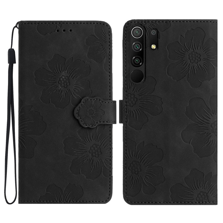 花朵壓花圖案手機皮套, For Xiaomi Mi 11 Pro, For Xiaomi Mi 11 Ultra, For Xiaomi Redmi 9, For Xiaomi Redmi 9A, For Xiaomi Redmi 9C, For Xiaomi Redmi 10, For Xiaomi Redmi 10 2022, For Xiaomi Redmi 10C, For Xiaomi Redmi A1