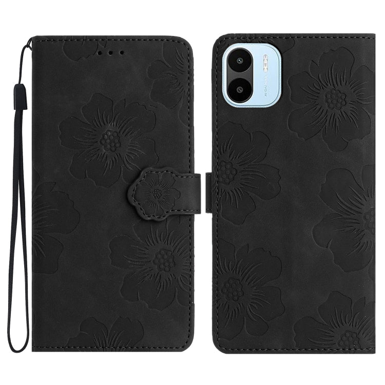 花朵壓花圖案手機皮套, For Xiaomi Mi 11 Pro, For Xiaomi Mi 11 Ultra, For Xiaomi Redmi 9, For Xiaomi Redmi 9A, For Xiaomi Redmi 9C, For Xiaomi Redmi 10, For Xiaomi Redmi 10 2022, For Xiaomi Redmi 10C, For Xiaomi Redmi A1
