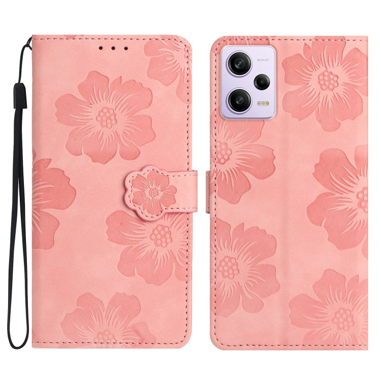 花朵壓花圖案手機皮套, For Xiaomi Redmi Note 8T, For Xiaomi Redmi Note 10 5G, For Xiaomi Redmi Note 11 Pro 5G Global, For Xiaomi Redmi Note 11 4G Global / Note 11S, For Xiaomi Redmi Note 12 5G, For Xiaomi Redmi Note 12 Pro 5G, For Xiaomi Redmi Note 12S
