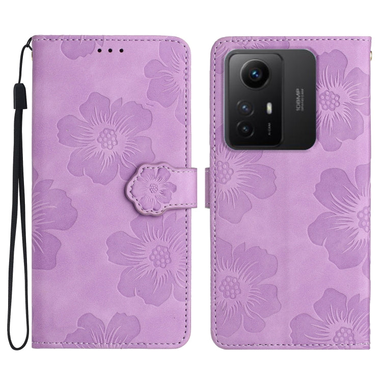 花朵壓花圖案手機皮套, For Xiaomi Redmi Note 8T, For Xiaomi Redmi Note 10 5G, For Xiaomi Redmi Note 11 Pro 5G Global, For Xiaomi Redmi Note 11 4G Global / Note 11S, For Xiaomi Redmi Note 12 5G, For Xiaomi Redmi Note 12 Pro 5G, For Xiaomi Redmi Note 12S