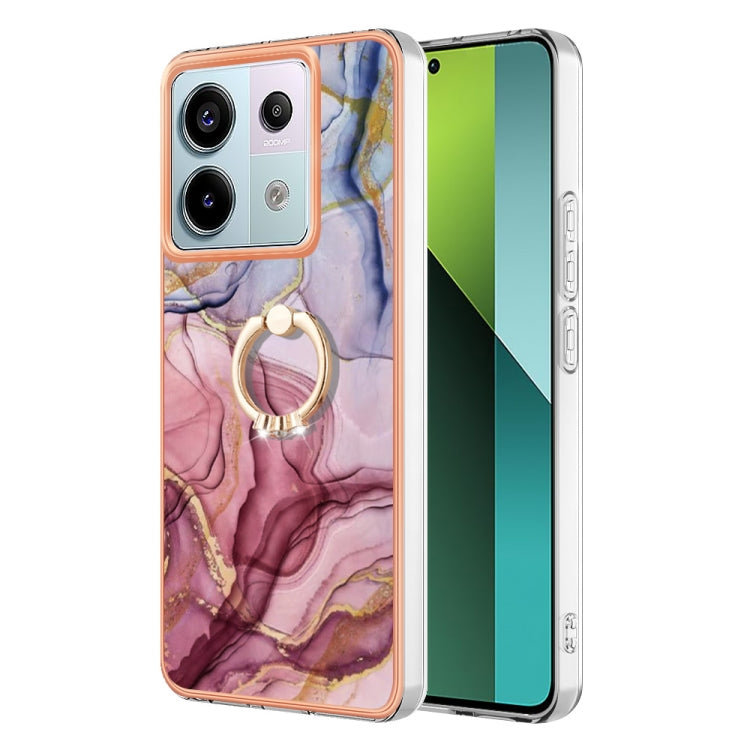 IMD電鍍大理石邊框C款TPU手機殼帶指環, For Xiaomi Redmi Note 13 Pro 4G/Poco M6 Pro 4G, For Xiaomi Redmi A3, For Xiaomi Redmi Note 13 4G Global, For Xiaomi Poco X6 Pro / Redmi K70E, For Xiaomi Redmi Note 13 5G Global, For Xiaomi Redmi 13C 4G                            ...
