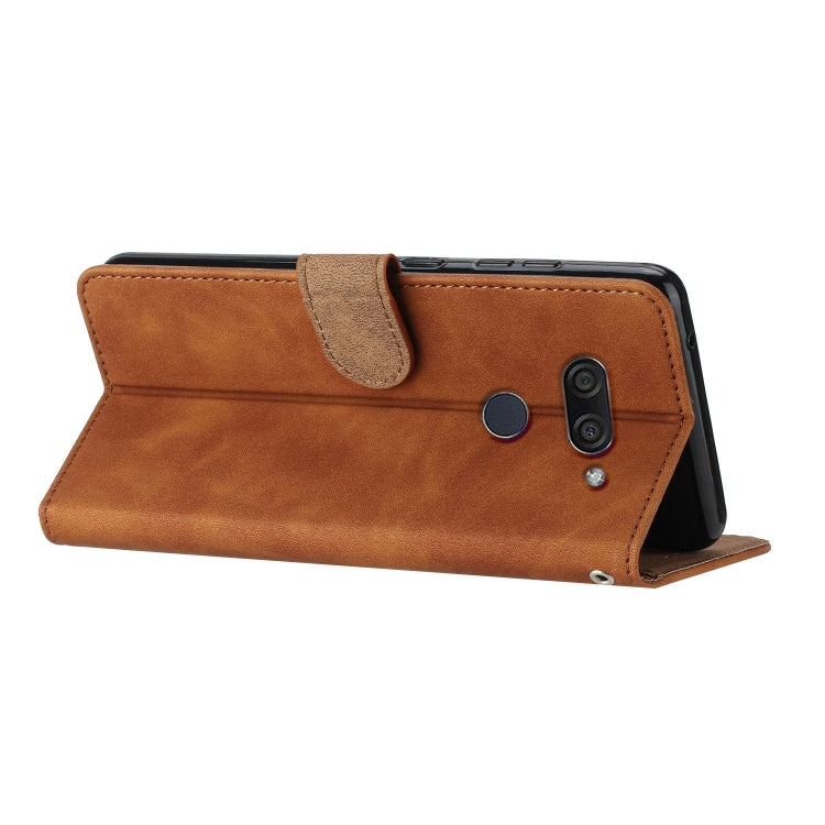 七隻蝴蝶壓花手機皮套, For LG K50, For LG K51S, For LG K61