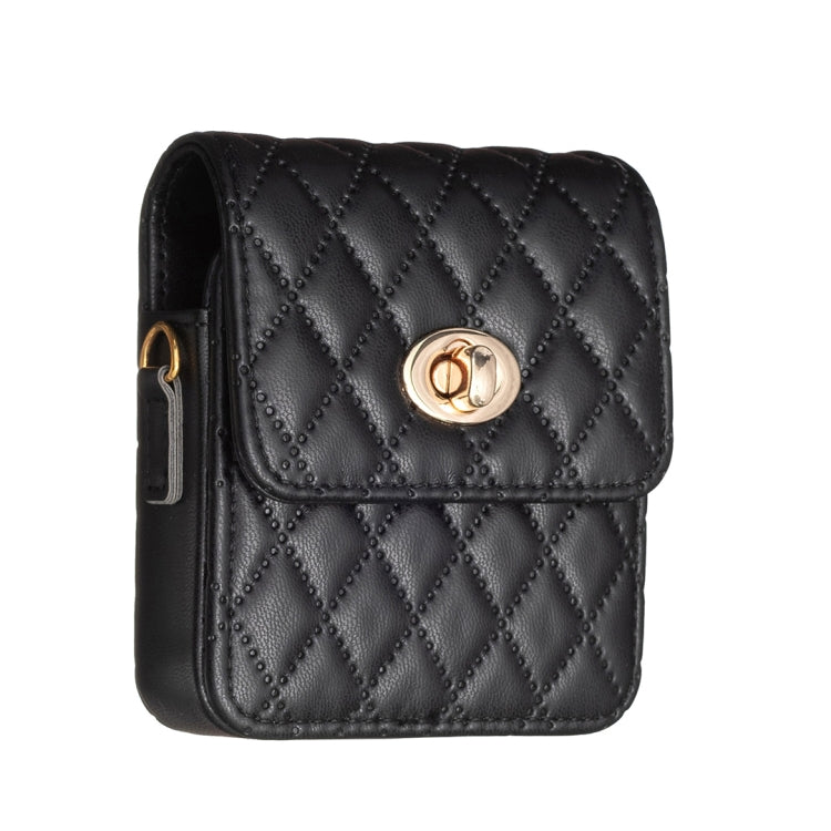 BFB03款小香風菱形格手機皮套, For OPPO Find N2 Flip