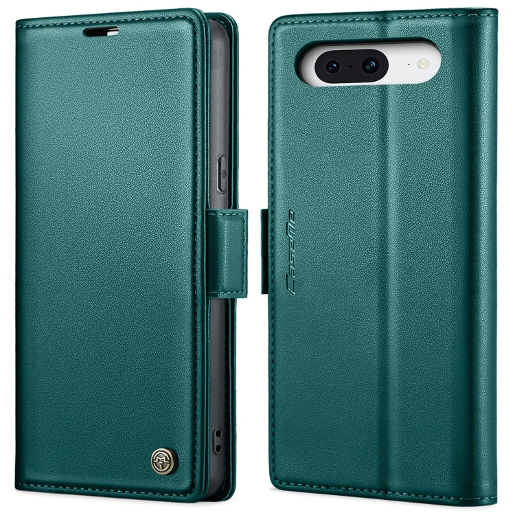 CaseMe 023系列蝴蝶扣荔枝紋防盜刷手機皮套, For Google Pixel 10 Pro XL / 9 Pro XL, For Google Pixel 10 / 10 Pro / 9, For Google Pixel 8a, For Google Pixel 8 Pro, For Google Pixel 8, For Google Pixel 7a