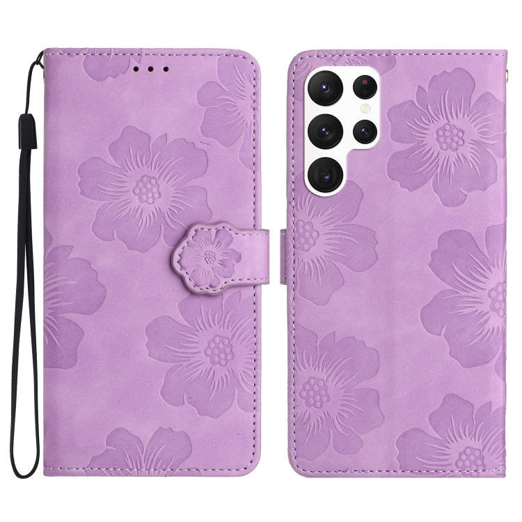 花朵壓花圖案手機皮套, For Samsung Galaxy S23 5G, For Samsung Galaxy S23 Ultra 5G, For Samsung Galaxy S22 5G, For Samsung Galaxy S22+ 5G, For Samsung Galaxy S22 Ultra 5G, For Samsung Galaxy S21 5G, For Samsung Galaxy S21+ 5G, For Samsung Galaxy S21 Ultra 5G      ...