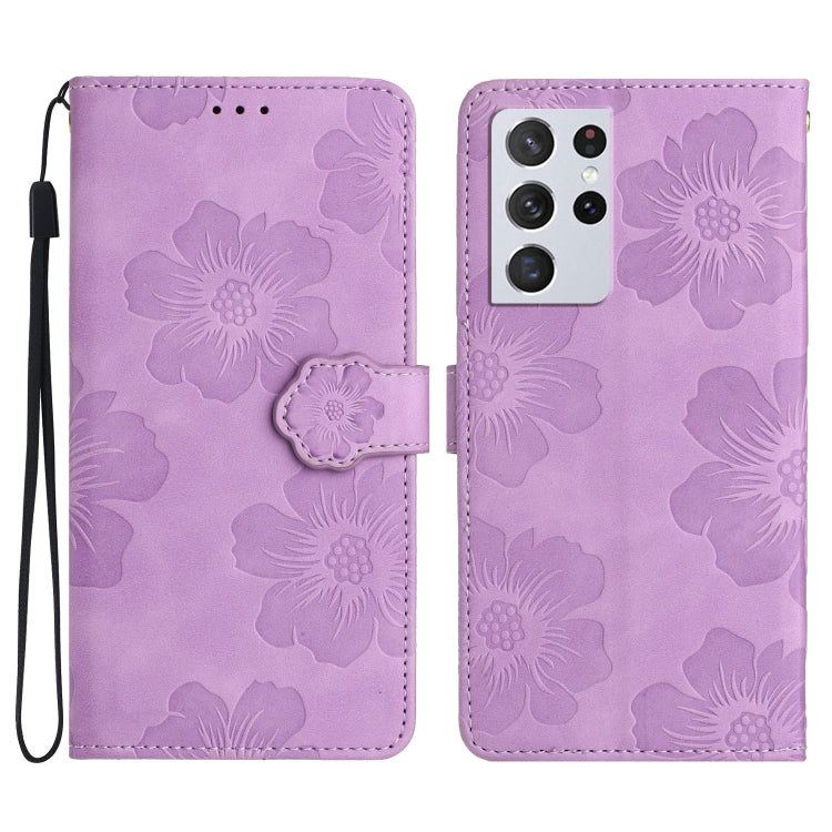 花朵壓花圖案手機皮套, For Samsung Galaxy S23 5G, For Samsung Galaxy S23 Ultra 5G, For Samsung Galaxy S22 5G, For Samsung Galaxy S22+ 5G, For Samsung Galaxy S22 Ultra 5G, For Samsung Galaxy S21 5G, For Samsung Galaxy S21+ 5G, For Samsung Galaxy S21 Ultra 5G      ...