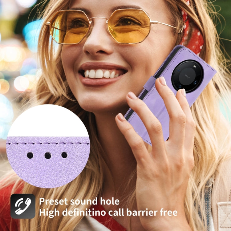 膚感多卡壓花手機皮套, For Huawei Mate 60 Pro, For Huawei nova 11 Pro 4G, For Huawei nova 11, For Huawei P60 / P60 Pro