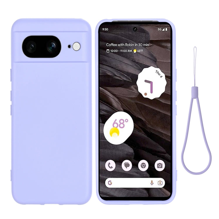 純色液態硅膠全包防摔手機保護殼, For Google Pixel 8a, For Google Pixel 8 Pro, For Google Pixel 8