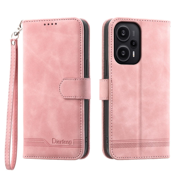 Dierfeng 夢幻線條TPU+PU手機皮套, For Xiaomi Redmi Note 13 Pro+, For Xiaomi Redmi Note 13 Pro 5G, For Xiaomi 13T, For Xiaomi Redmi Note 12 Turbo 5G/Poco F5, For Xiaomi Redmi Note 12S 4G Global, For Xiaomi Poco X6 Pro 5G