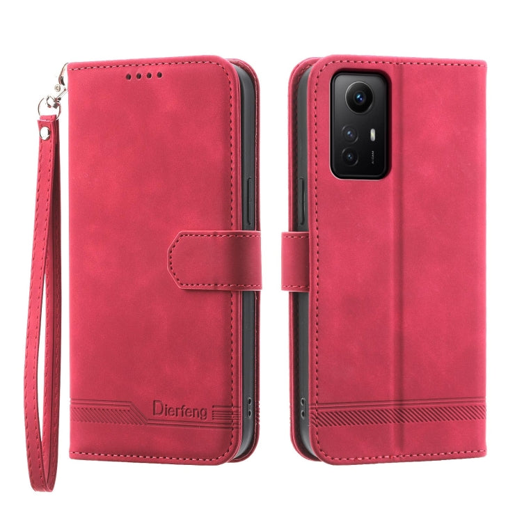 Dierfeng 夢幻線條TPU+PU手機皮套, For Xiaomi Redmi Note 13 Pro+, For Xiaomi Redmi Note 13 Pro 5G, For Xiaomi 13T, For Xiaomi Redmi Note 12 Turbo 5G/Poco F5, For Xiaomi Redmi Note 12S 4G Global, For Xiaomi Poco X6 Pro 5G