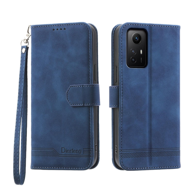 Dierfeng 夢幻線條TPU+PU手機皮套, For Xiaomi Redmi Note 13 Pro+, For Xiaomi Redmi Note 13 Pro 5G, For Xiaomi 13T, For Xiaomi Redmi Note 12 Turbo 5G/Poco F5, For Xiaomi Redmi Note 12S 4G Global, For Xiaomi Poco X6 Pro 5G