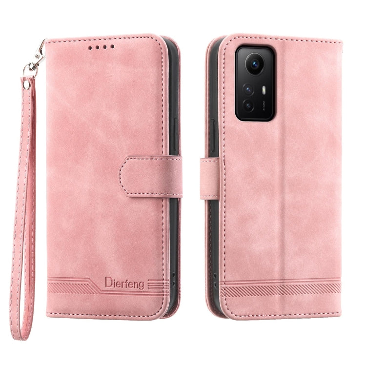 Dierfeng 夢幻線條TPU+PU手機皮套, For Xiaomi Redmi Note 13 Pro+, For Xiaomi Redmi Note 13 Pro 5G, For Xiaomi 13T, For Xiaomi Redmi Note 12 Turbo 5G/Poco F5, For Xiaomi Redmi Note 12S 4G Global, For Xiaomi Poco X6 Pro 5G