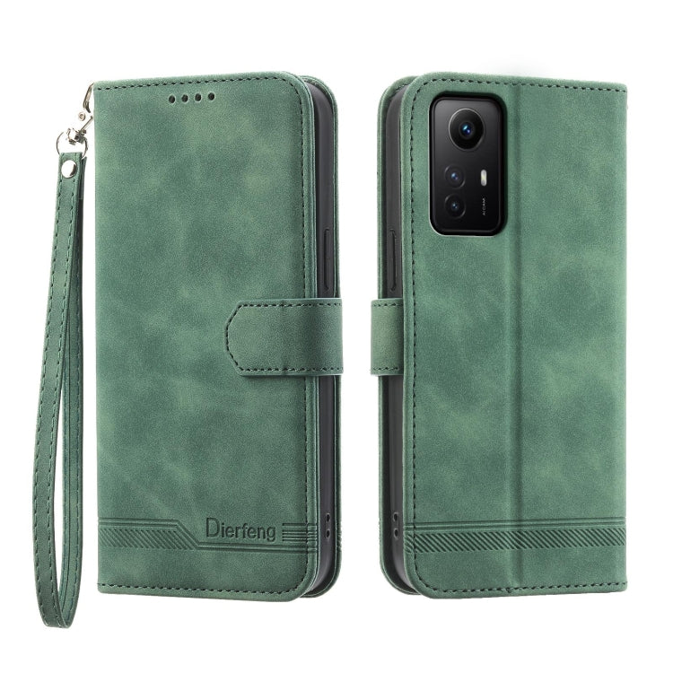 Dierfeng 夢幻線條TPU+PU手機皮套, For Xiaomi Redmi Note 13 Pro+, For Xiaomi Redmi Note 13 Pro 5G, For Xiaomi 13T, For Xiaomi Redmi Note 12 Turbo 5G/Poco F5, For Xiaomi Redmi Note 12S 4G Global, For Xiaomi Poco X6 Pro 5G
