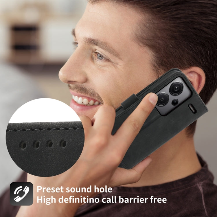 Dierfeng 夢幻線條TPU+PU手機皮套, For Xiaomi Redmi Note 13 Pro+, For Xiaomi Redmi Note 13 Pro 5G, For Xiaomi 13T, For Xiaomi Redmi Note 12 Turbo 5G/Poco F5, For Xiaomi Redmi Note 12S 4G Global, For Xiaomi Poco X6 Pro 5G