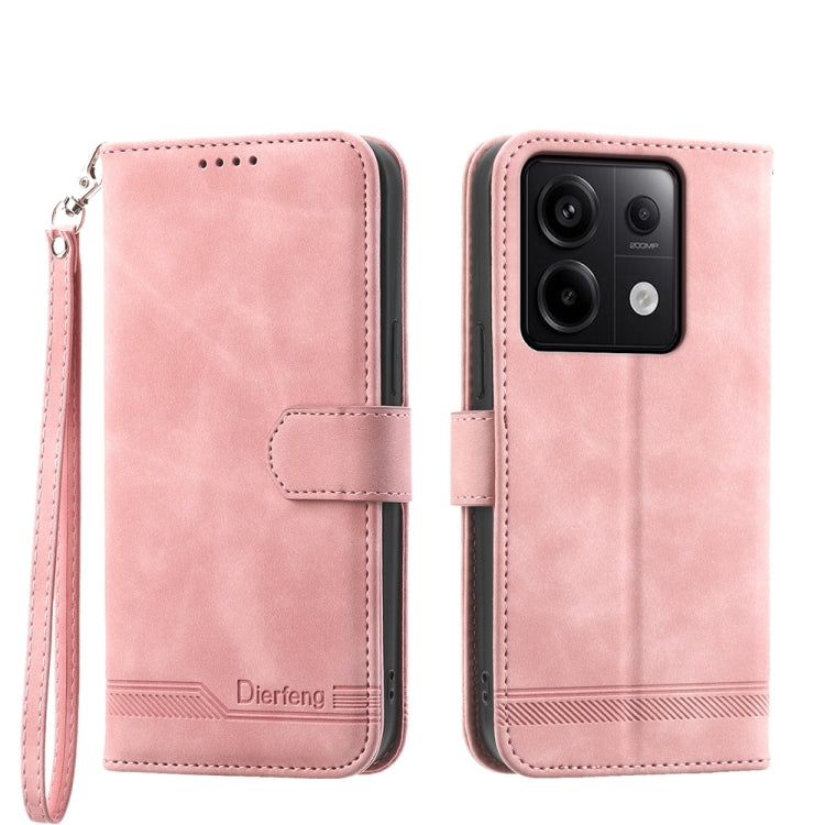 Dierfeng 夢幻線條TPU+PU手機皮套, For Xiaomi Redmi Note 13 Pro+, For Xiaomi Redmi Note 13 Pro 5G, For Xiaomi 13T, For Xiaomi Redmi Note 12 Turbo 5G/Poco F5, For Xiaomi Redmi Note 12S 4G Global, For Xiaomi Poco X6 Pro 5G