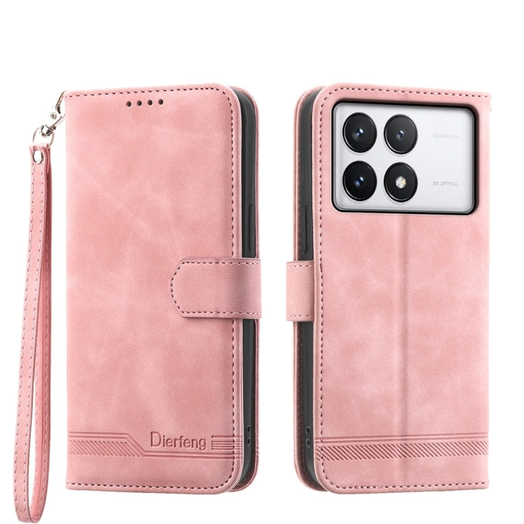 Dierfeng 夢幻線條TPU+PU手機皮套, For Xiaomi Redmi Note 13 Pro+, For Xiaomi Redmi Note 13 Pro 5G, For Xiaomi 13T, For Xiaomi Redmi Note 12 Turbo 5G/Poco F5, For Xiaomi Redmi Note 12S 4G Global, For Xiaomi Poco X6 Pro 5G