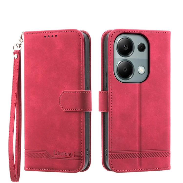 Dierfeng 夢幻線條TPU+PU手機皮套, For Xiaomi Redmi A3, For Xiaomi Redmi Note 13 Pro 4G, For Xiaomi Redmi Note13 4G, For Xiaomi 14 Ultra, For Xiaomi 14 Pro, For Xiaomi 14, For Xiaomi Redmi Note 13 5G, For Xiaomi Redmi 13C