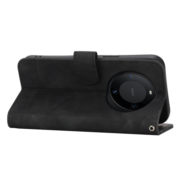 Dierfeng 夢幻線條TPU+PU手機皮套, For Huawei Mate 60 Pro, For Huawei nova 11 Pro 4G, For Huawei nova 11, For Huawei P60 / P60 Pro