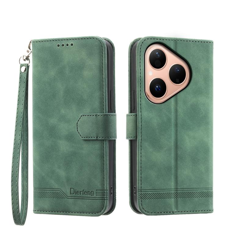 Dierfeng 夢幻線條TPU+PU手機皮套, For Huawei Pura 80 Ultra 5G, For Huawei Pura 80 Pro 5G / Pura 80 Pro+ 5G, For Huawei Pura 80 5G, For Huawei nova 14 Ultra, For Huawei nova 14 Pro, For Huawei nova 14, For Huawei nova 13 Pro, For Huawei Mate 60