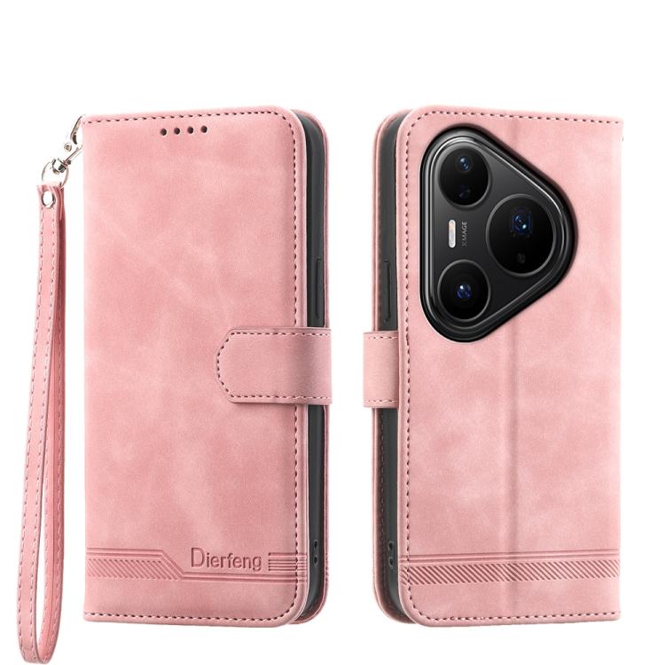 Dierfeng 夢幻線條TPU+PU手機皮套, For Huawei Pura 80 Ultra 5G, For Huawei Pura 80 Pro 5G / Pura 80 Pro+ 5G, For Huawei Pura 80 5G, For Huawei nova 14 Ultra, For Huawei nova 14 Pro, For Huawei nova 14, For Huawei nova 13 Pro, For Huawei Mate 60