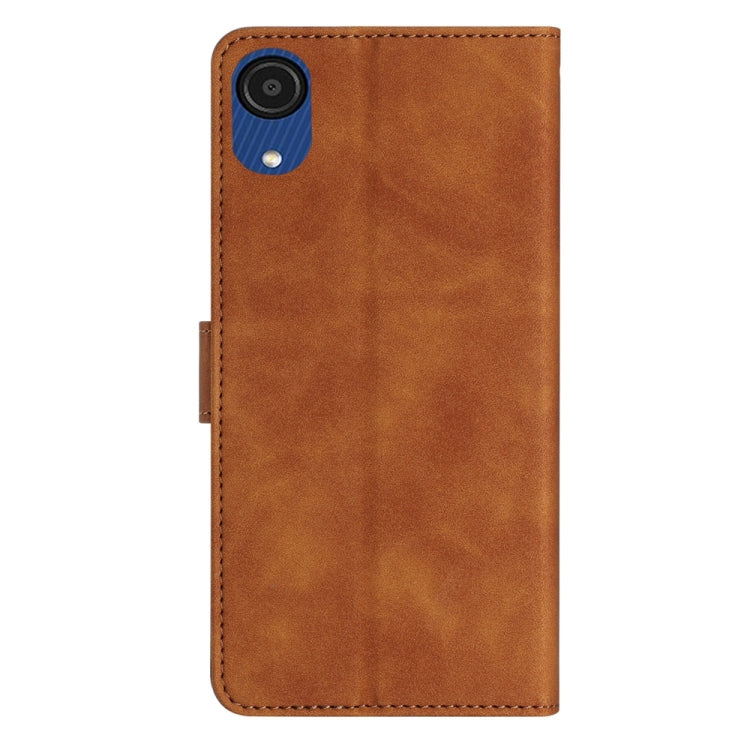 七隻蝴蝶壓花手機皮套, For Samsung Galaxy A04 Core, For Samsung Galaxy A04s, For Samsung Galaxy S23 FE 5G, For Samsung Galaxy A05, For Samsung Galaxy S24+ 5G, For Samsung Galaxy A10 / M10, For Samsung Galaxy A12 5G, For Samsung Galaxy A13 4G