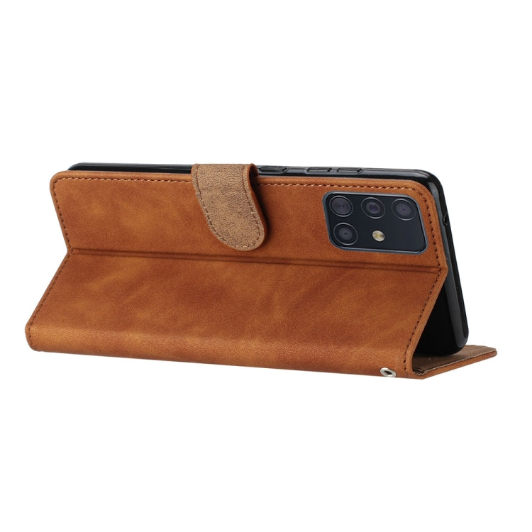 七隻蝴蝶壓花手機皮套, For Samsung Galaxy A71, For Samsung Galaxy A72 5G, For Samsung Galaxy A73 5G, For Samsung Galaxy M23, For Samsung Galaxy M32, For Samsung Galaxy M52 5G, For Samsung Galaxy M53