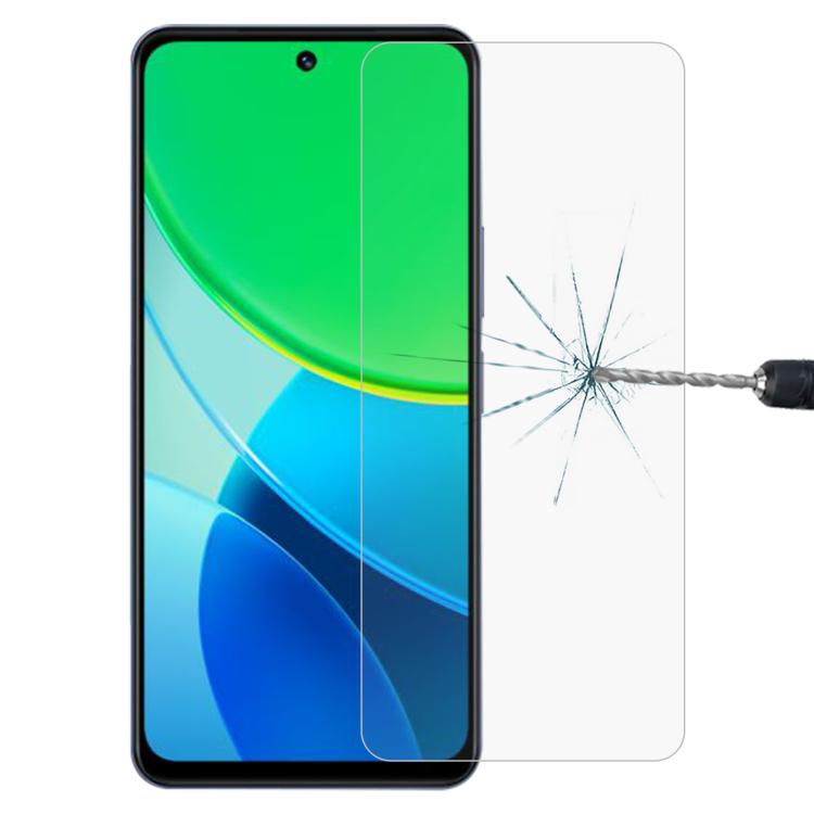 0.26mm 9H 2.5D 半屏鋼化玻璃保護膜, For vivo Y300t / iQOO Z10x, For vivo V50 Lite 4G, For vivo Y300i, For vivo Y39 5G, For vivo V50 Lite 5G, For vivo T4x, For vivo Y29s 5G, For vivo iQOO Neo 10R, For vivo Y29 5G / 4G, For vivo Y04 4G, For vivo Y200 Asia         ...