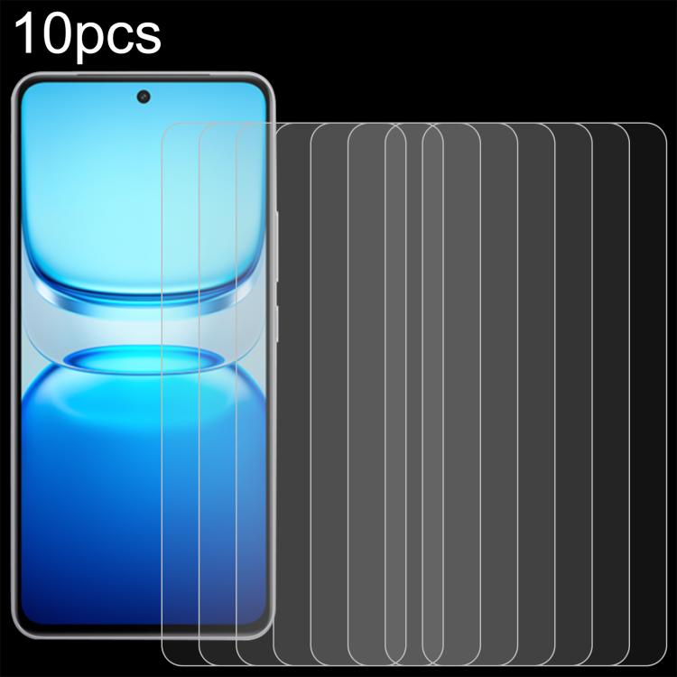 10個一賣 0.26mm 9H 2.5D 半屏鋼化玻璃保護膜 , For vivo S50 Pro mini 5G, For vivo S50 5G, For vivo V60e 5G, For vivo Y500 Pro 5G, For vivo Y19s 5G, For vivo Y37t 5G, For vivo V60 Lite 4G, For vivo Y31 Pro 5G, For vivo Y31 5G 2025, For vivo V60 Lite 5G               ...