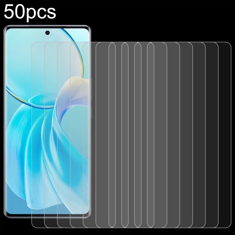 50個一賣 0.26mm 9H 2.5D 半屏鋼化玻璃保護膜, For vivo Y200 GT / iQOO Z9 Turbo+, For vivo iQOO Z9 Lite / Y03t / Y37 Pro, For vivo X100s / Y300 Pro, For vivo Y18s / Y37m 5G, For vivo Y36t 4G / Y28s / T3 Lite, For vivo iQOO Neo9s Pro / Pro+ / S19, For vivo Y18e / Y18 ...