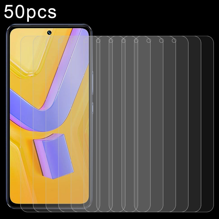 50個一賣 0.26mm 9H 2.5D 半屏鋼化玻璃保護膜, For vivo Y200 GT / iQOO Z9 Turbo+, For vivo iQOO Z9 Lite / Y03t / Y37 Pro, For vivo X100s / Y300 Pro, For vivo Y18s / Y37m 5G, For vivo Y36t 4G / Y28s / T3 Lite, For vivo iQOO Neo9s Pro / Pro+ / S19, For vivo Y18e / Y18 ...