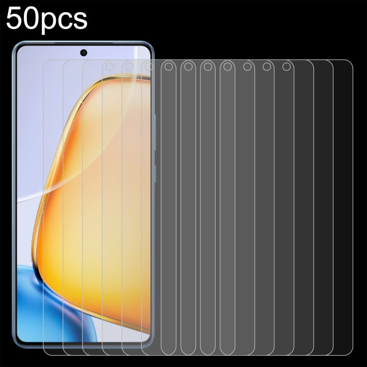 50個一賣 0.26mm 9H 2.5D 半屏鋼化玻璃保護膜, For vivo Y200 GT / iQOO Z9 Turbo+, For vivo iQOO Z9 Lite / Y03t / Y37 Pro, For vivo X100s / Y300 Pro, For vivo Y18s / Y37m 5G, For vivo Y36t 4G / Y28s / T3 Lite, For vivo iQOO Neo9s Pro / Pro+ / S19, For vivo Y18e / Y18 ...