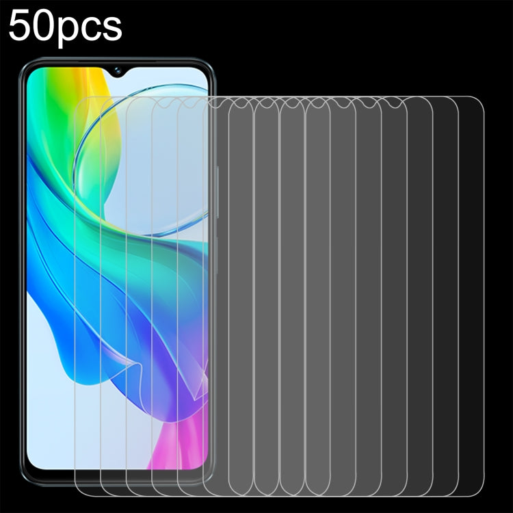 50個一賣 0.26mm 9H 2.5D 半屏鋼化玻璃保護膜, For vivo S50 Pro mini 5G, For vivo S50 5G, For vivo V60e 5G, For vivo Y500 Pro 5G, For vivo Y19s 5G, For vivo Y37t 5G, For vivo V60 Lite 4G, For vivo Y31 Pro 5G, For vivo Y31 5G 2025, For vivo V60 Lite 5G                ...