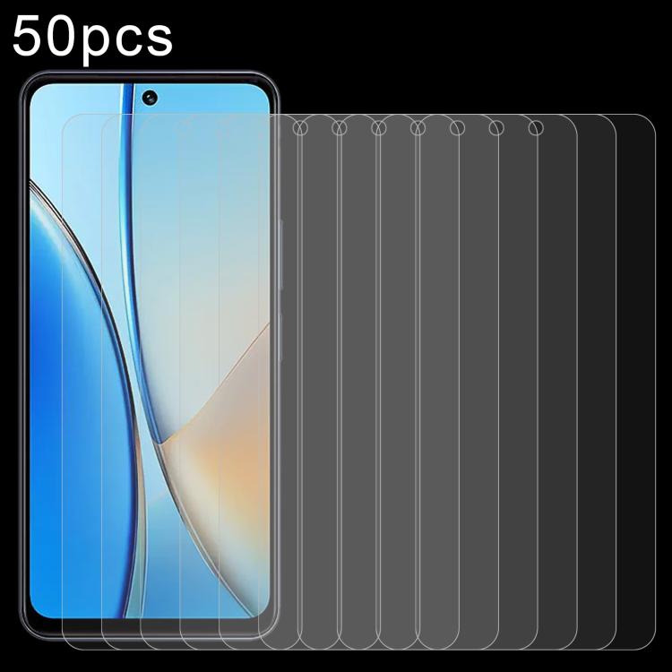 50個一賣 0.26mm 9H 2.5D 半屏鋼化玻璃保護膜, For vivo S50 Pro mini 5G, For vivo S50 5G, For vivo V60e 5G, For vivo Y500 Pro 5G, For vivo Y19s 5G, For vivo Y37t 5G, For vivo V60 Lite 4G, For vivo Y31 Pro 5G, For vivo Y31 5G 2025, For vivo V60 Lite 5G                ...