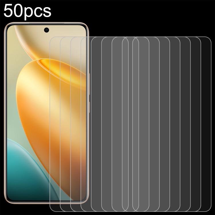50個一賣 0.26mm 9H 2.5D 半屏鋼化玻璃保護膜, For vivo S50 Pro mini 5G, For vivo S50 5G, For vivo V60e 5G, For vivo Y500 Pro 5G, For vivo Y19s 5G, For vivo Y37t 5G, For vivo V60 Lite 4G, For vivo Y31 Pro 5G, For vivo Y31 5G 2025, For vivo V60 Lite 5G                ...