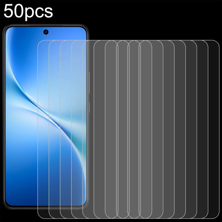 50個一賣 0.26mm 9H 2.5D 半屏鋼化玻璃保護膜, For vivo S50 Pro mini 5G, For vivo S50 5G, For vivo V60e 5G, For vivo Y500 Pro 5G, For vivo Y19s 5G, For vivo Y37t 5G, For vivo V60 Lite 4G, For vivo Y31 Pro 5G, For vivo Y31 5G 2025, For vivo V60 Lite 5G                ...