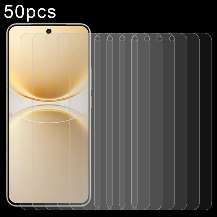 50個一賣 0.26mm 9H 2.5D 半屏鋼化玻璃保護膜, For vivo S50 Pro mini 5G, For vivo S50 5G, For vivo V60e 5G, For vivo Y500 Pro 5G, For vivo Y19s 5G, For vivo Y37t 5G, For vivo V60 Lite 4G, For vivo Y31 Pro 5G, For vivo Y31 5G 2025, For vivo V60 Lite 5G                ...