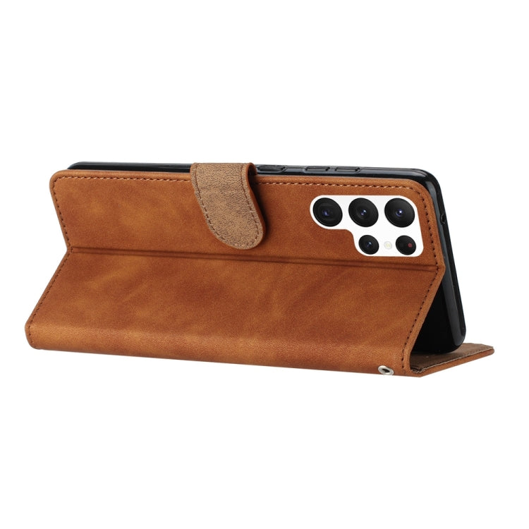 七隻蝴蝶壓花手機皮套, For Samsung Galaxy S22 Ultra 5G, For Samsung Galaxy S22+ 5G, For Samsung Galaxy S23 5G, For Samsung Galaxy S23 Ultra 5G