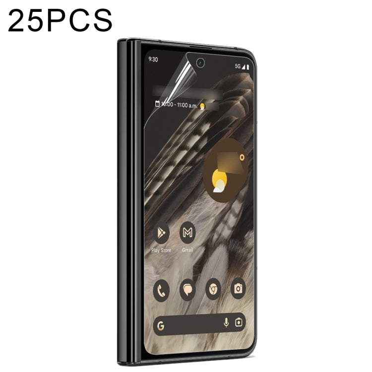 25片裝 全屏保護軟膜 前屏水凝膜