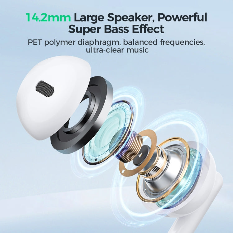 JOYROOM JR-EW01 3.5mm半入耳式有線耳機，線長：1.2m