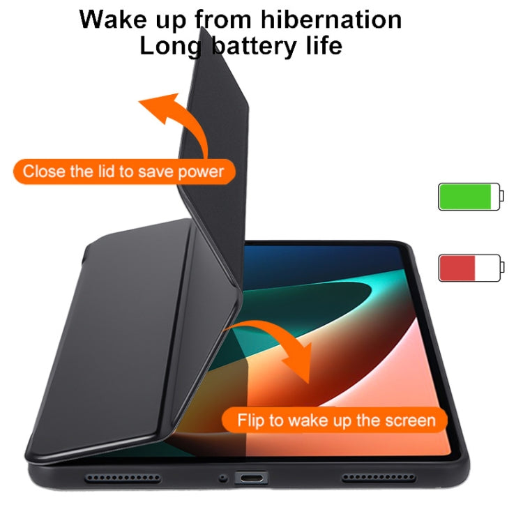 三折智能休眠平板皮套帶側貼筆槽