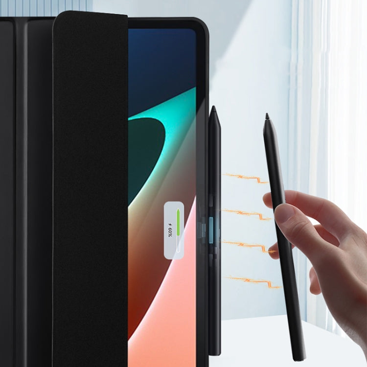 三折智能休眠平板皮套帶側貼筆槽