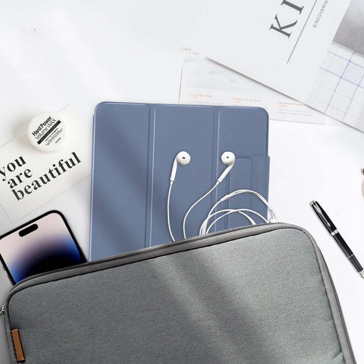 3折磁吸雙面夾帶搭扣平板皮套