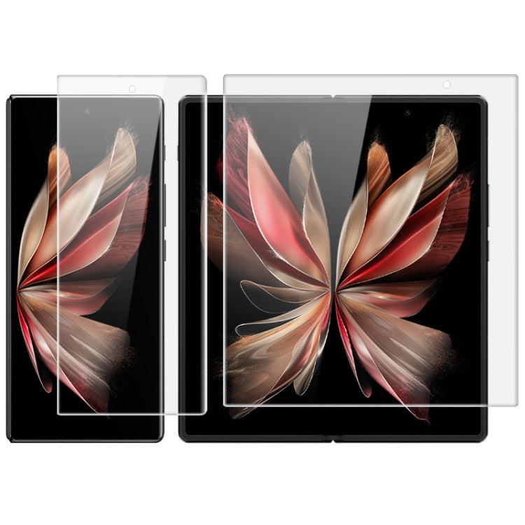 1套裝 艾美克 水凝盾3代 曲面全屏保護軟膜水凝膜 (外屏+內屏)