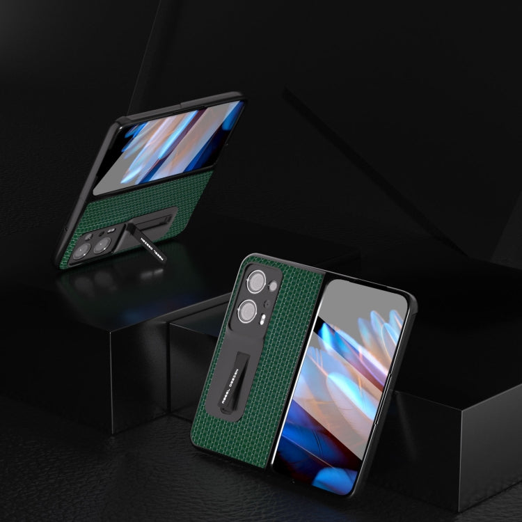 ABEEL 殼膜一體真皮奢華系列手機殼帶支架