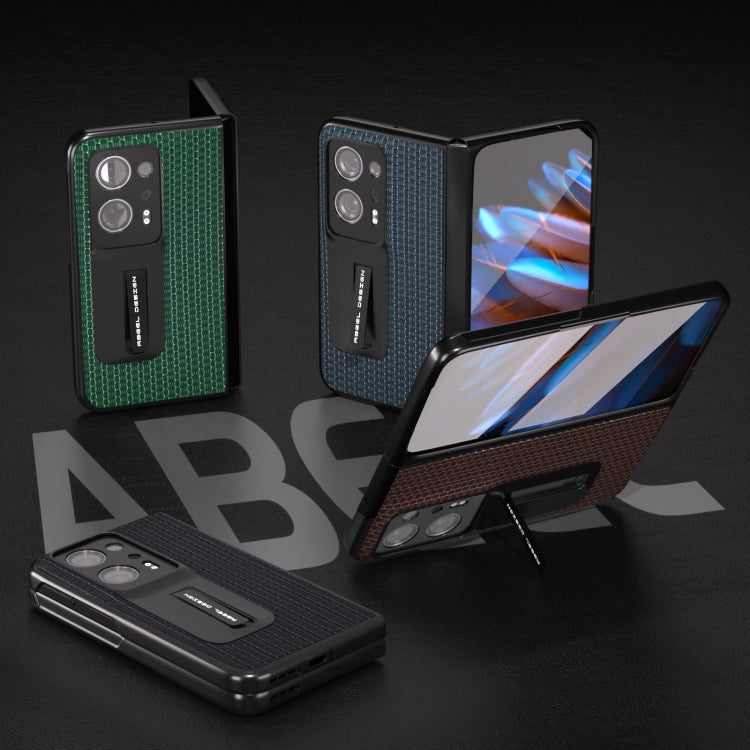 ABEEL 殼膜一體真皮奢華系列手機殼帶支架